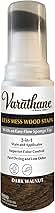 Varathane 368029 Less Mess Wood Stain and Applicator, 4 oz, Dark Walnut