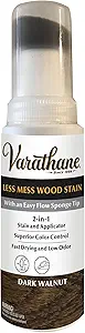 Varathane Less Mess Dark Walnut Wood Stain & Applicator