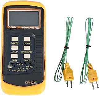 MYADDICTION Thermometer Temperature Meter Probe Thermometer Desktop with Pipe Clamp