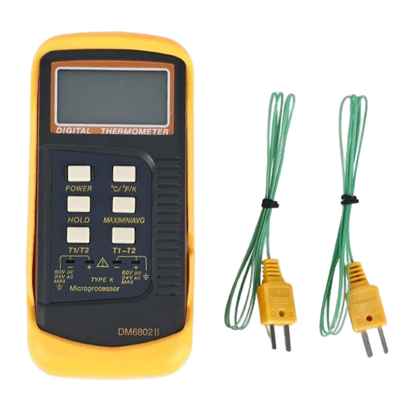 MYADDICTION Thermometer Temperature Meter Probe Thermometer Desktop with Pipe Clamp-image-42
