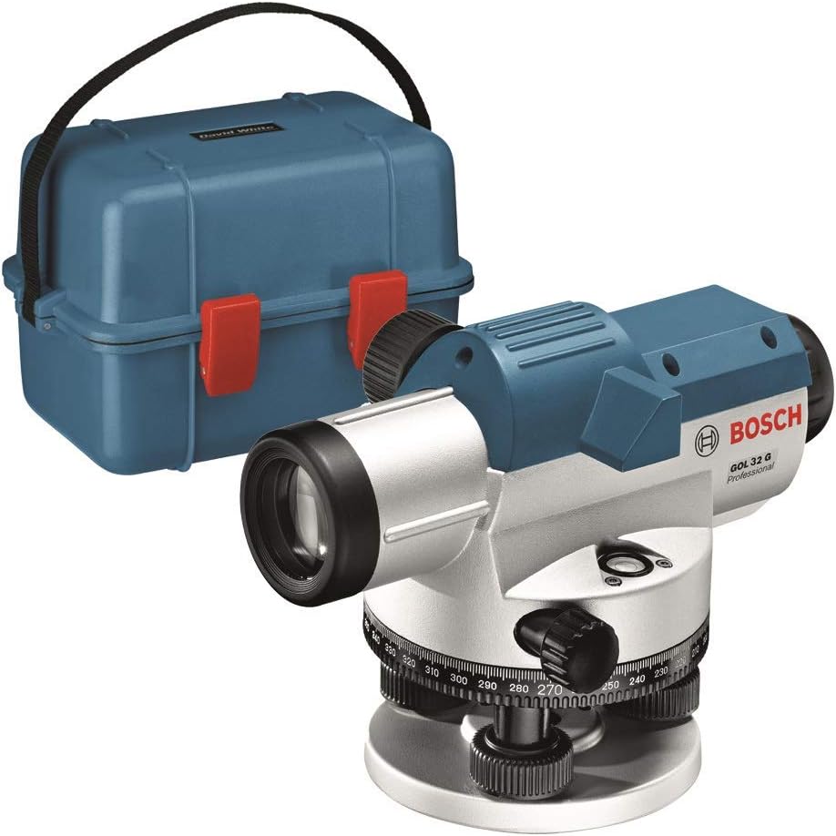 Optical Level GOL 32 G (32x magnification, unit of measure: 400 Gon, range: up to 120m, in carrying case)