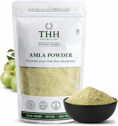 THH Amla Powder (350g) for Hair Damage Hair Growth &amp; Hair Mask