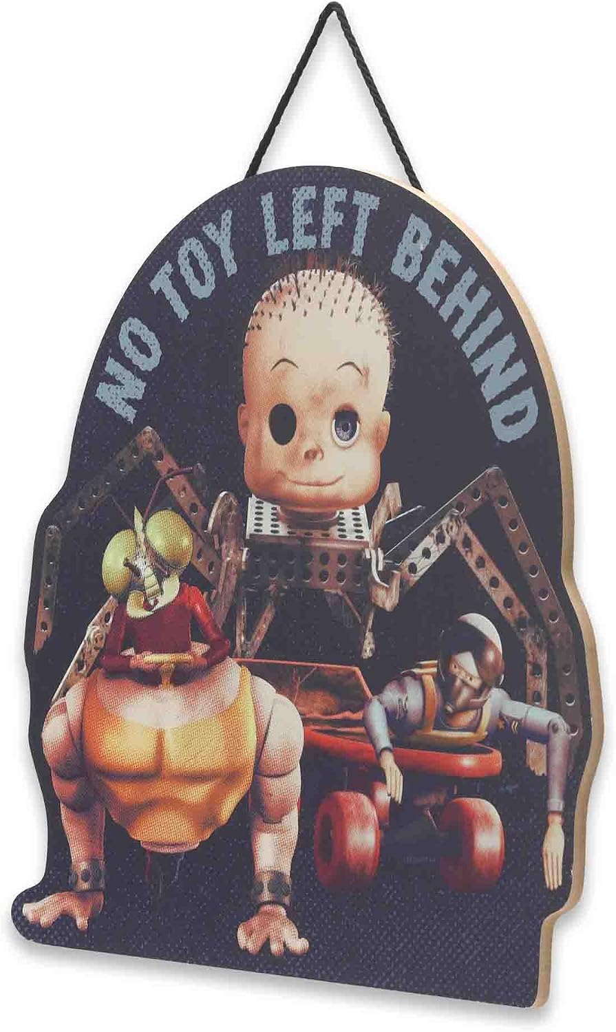 Disney Pixar Toy Story No Toy Left Behind Hanging Wood Wall Decor image 2