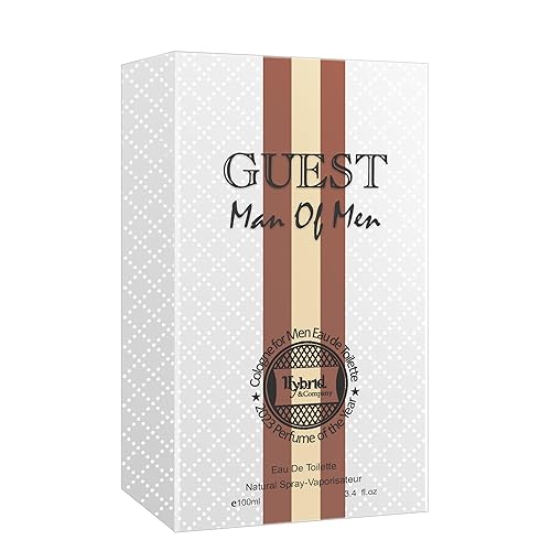 Miniatura 3 de Hybrid & Company Guest Man Of Men - Perfume masculino con aroma potente para hombre, 3.4 onzas líquidas