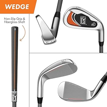 Amazon.co.jp: PGA Tour G1シリーズ オレンジキッズゴルフクラブセット