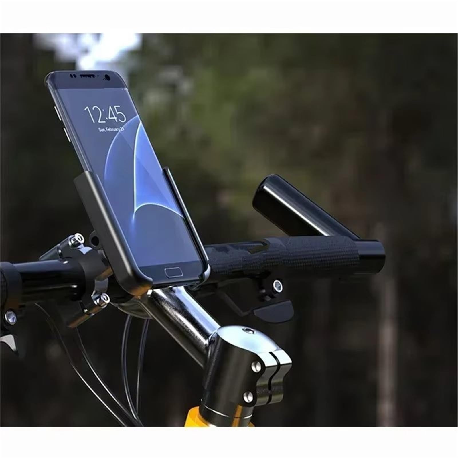 Support Téléphone Portable M1 Alliage D'aluminium pour Moto Navigation pour Véhicule Électrique Spécial Support Téléphone Moto