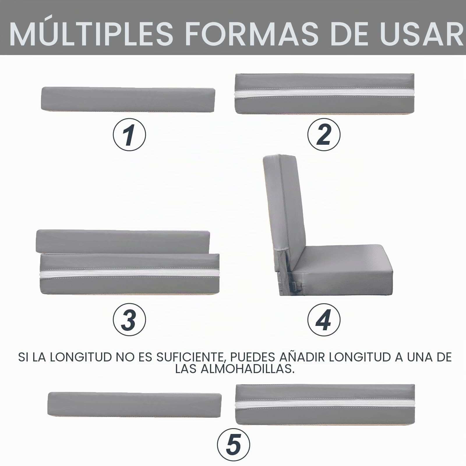 Asiento Elevador para Niños, PU Asiento Elevador Infantil Cojines para Tronas para Bebé de Lavable y Ajustable Elevador de Asiento para Silla de Comedor