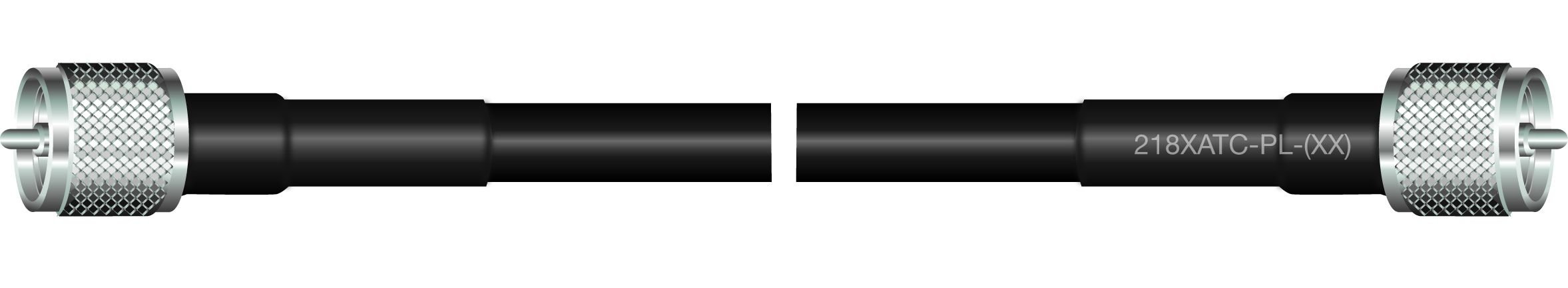 ABR Industries 75ft RG8X Coax Jumper w/PL259 Ends