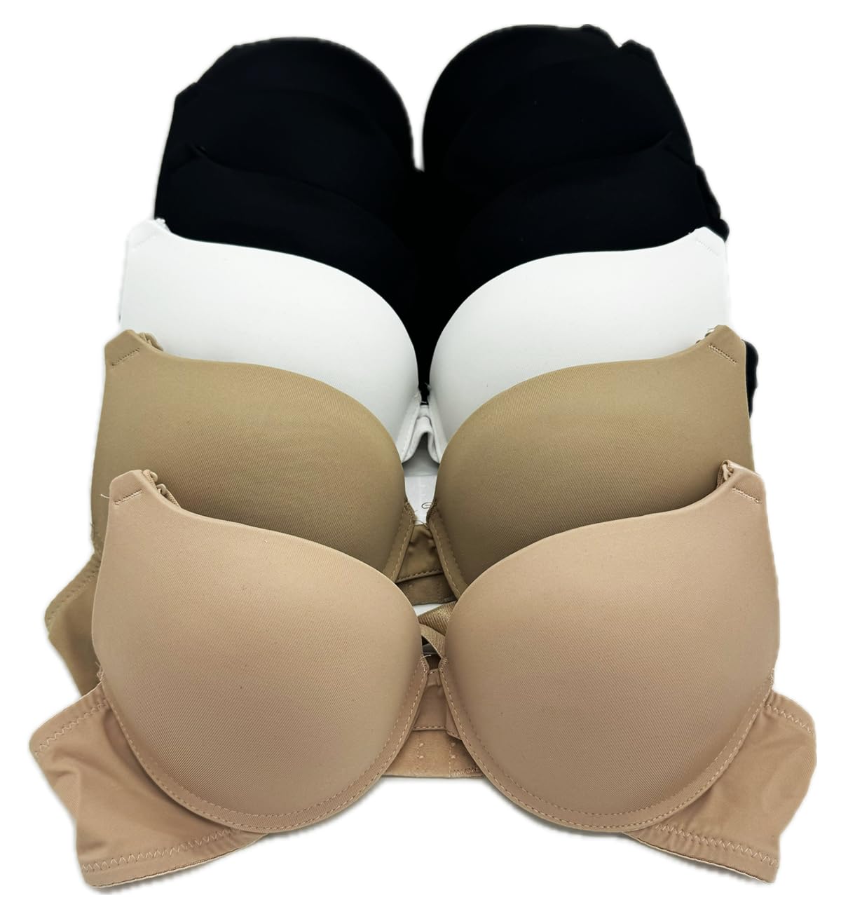 6 pcs ADD 2 Cup Thick Padding Extreme Double Pushup 32B-40C Bra