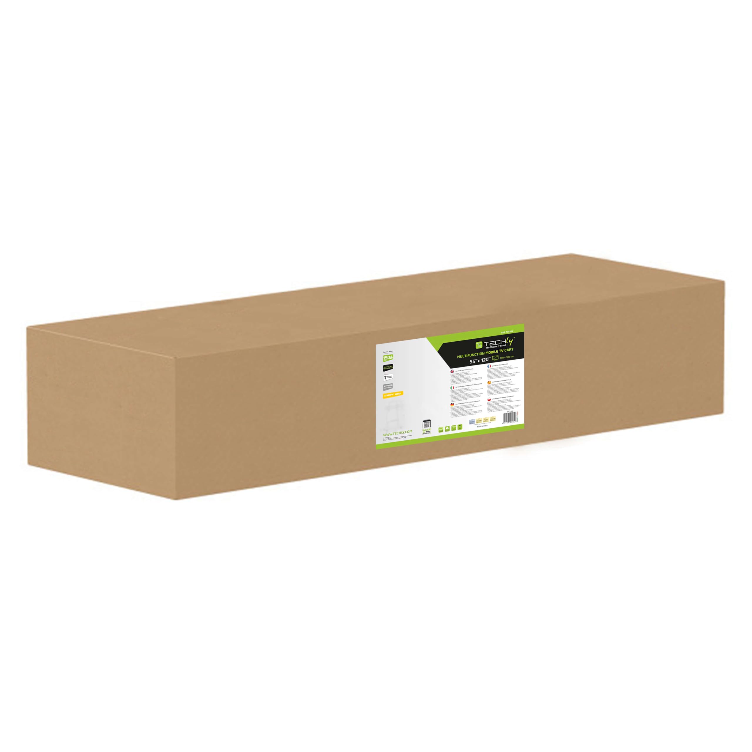 Tripode Universalizzato Techly per TV 17-60 Pollici Black - Dettaglio