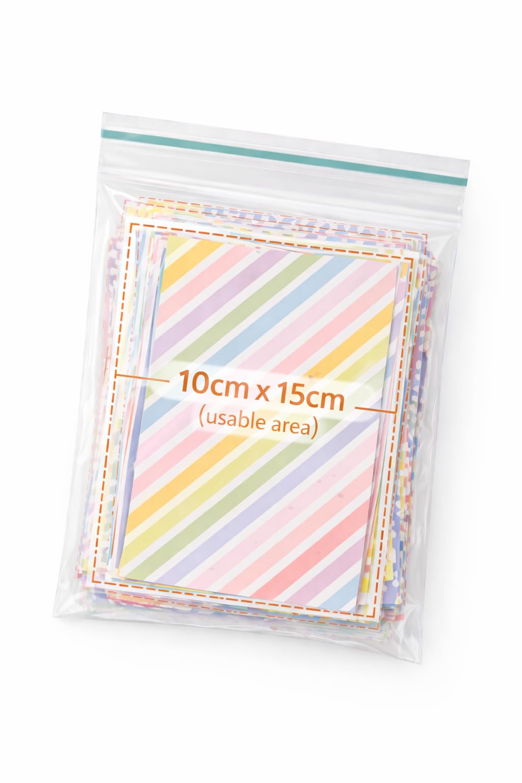 100mm x 150mm - Pack of 100 Grip Seal Bags, Clear Resealable Storage Bags, Polythene Packaging for Food Storage, Jewellery