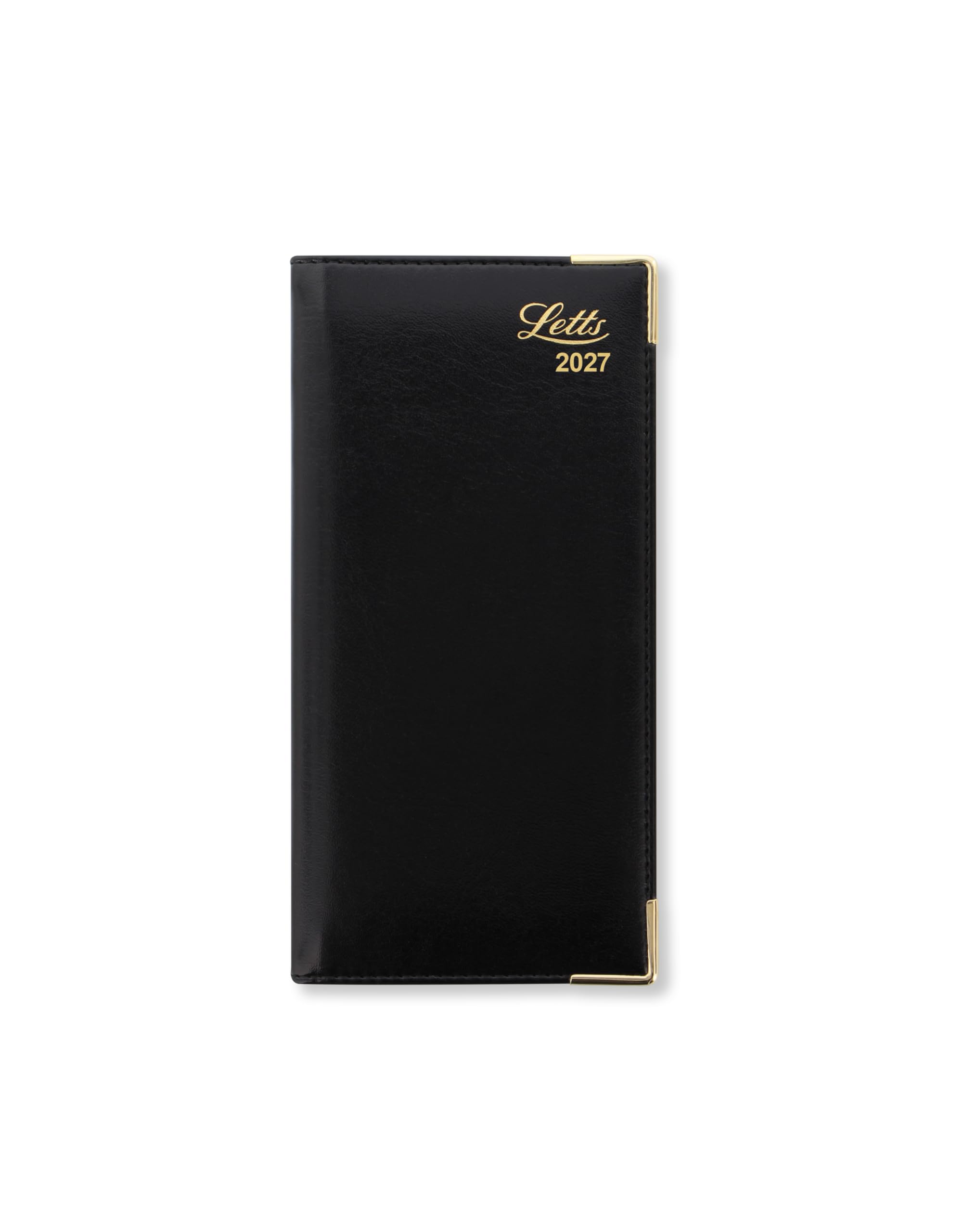 Letts of London Lexicon Slim week to view diary with appointments 2027 diary - Black 27-TL3SUBK