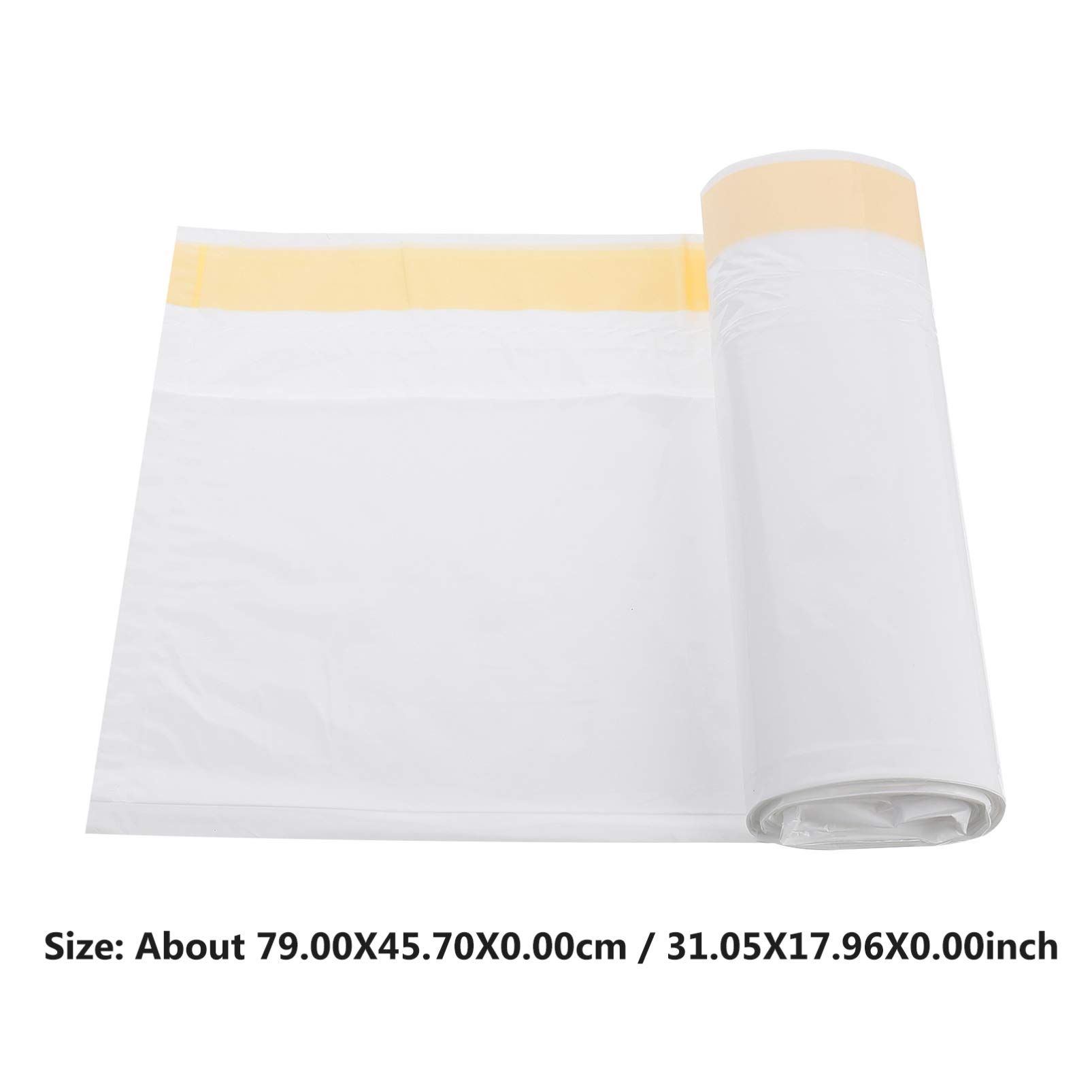 HEMOTON Cat Litter Box Lining Bags 7 Pcs Jumbo Litter Bag Liners Auto Close No Odor s Easy to Leak-