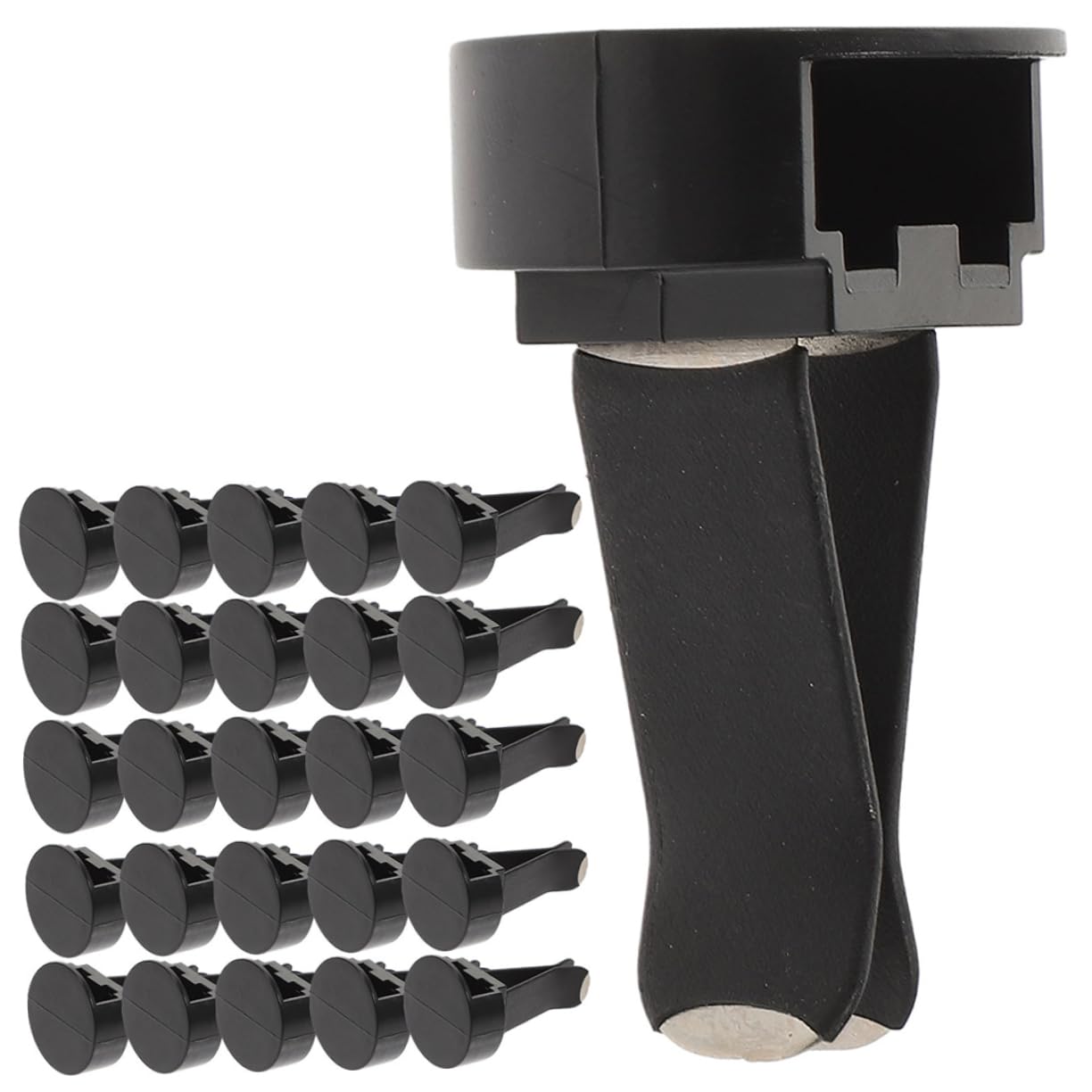 SOLUSTRE 240pezzi Clip Profumatore Per Auto Per Ventilazione Accessori Per Auto e Facile Installazione Design Compatto Per e Versatilità