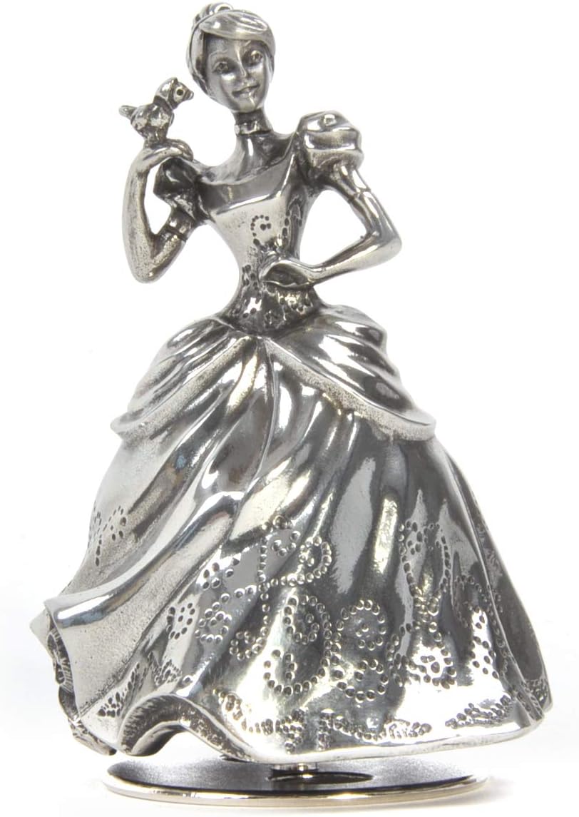 Royal Selangor Hand Finished Disney Music Carousels Collection Pewter Cinderella Music Carousel