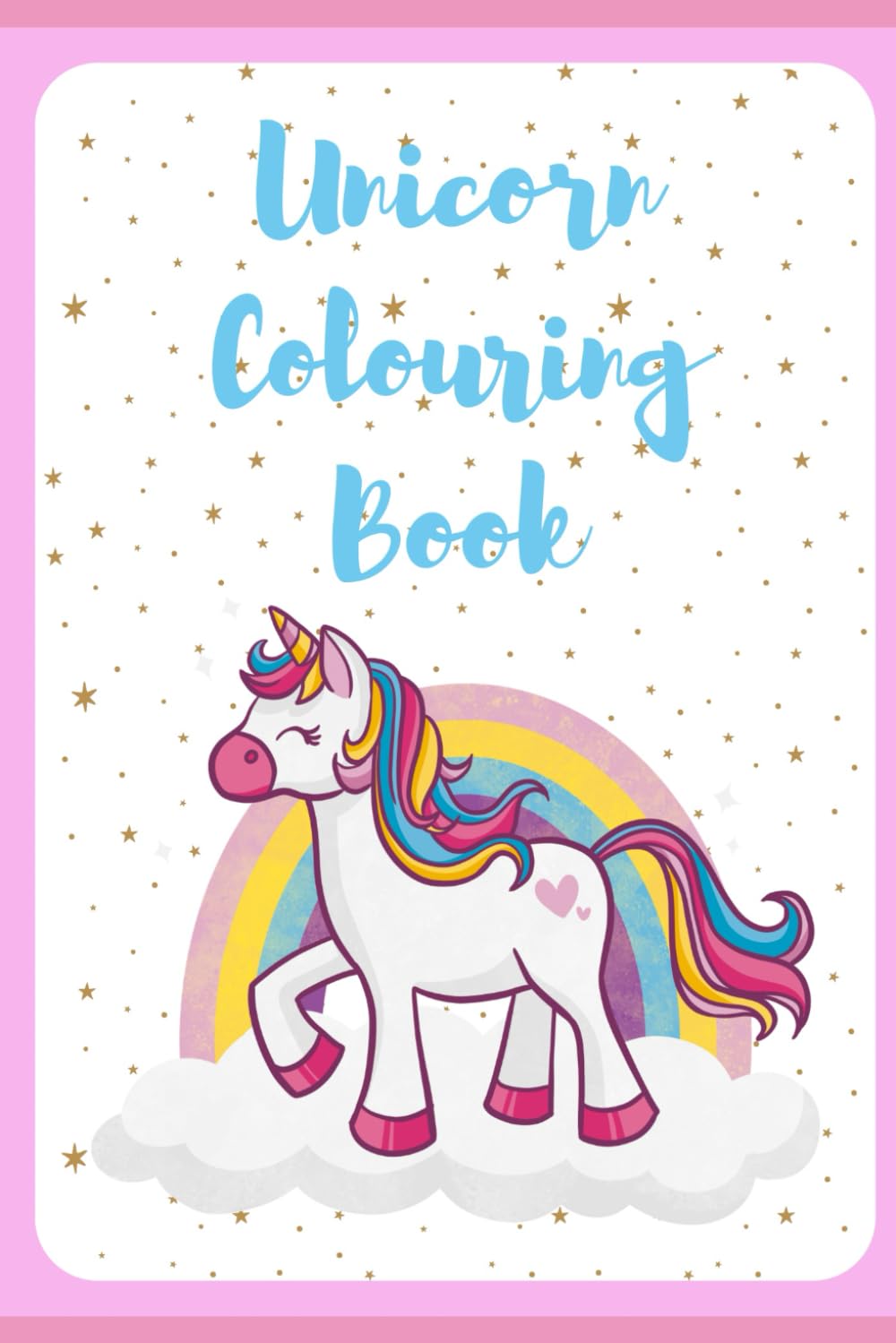 Unicorn colouring book