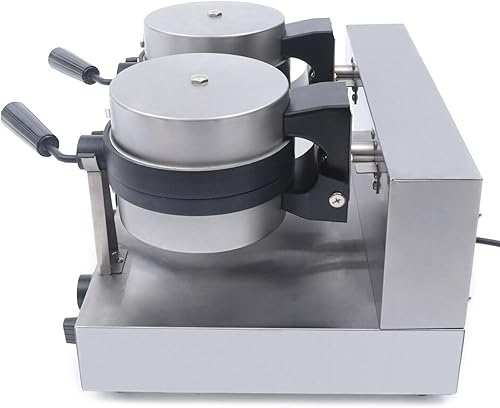 Miniatura 4 de Commercial Electric Burger Waffle Irons, 2400W Non Stick Press Burger Stainless Steel Machine Panini Press Sandwich Maker for Home Party Bread Donut