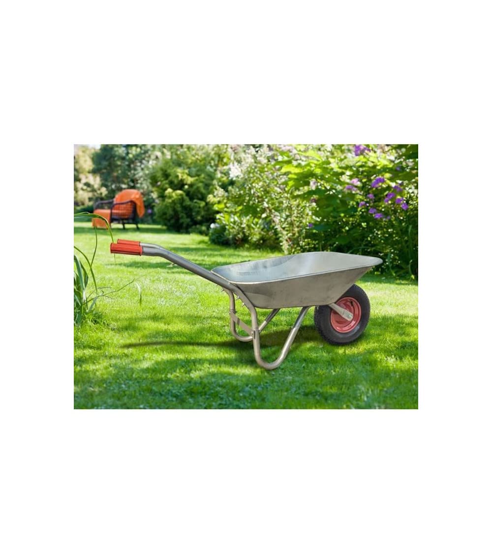 Brouette Practo Garden Capacité : 85 l - Charge Max : 100 kg - Roue pneumatique