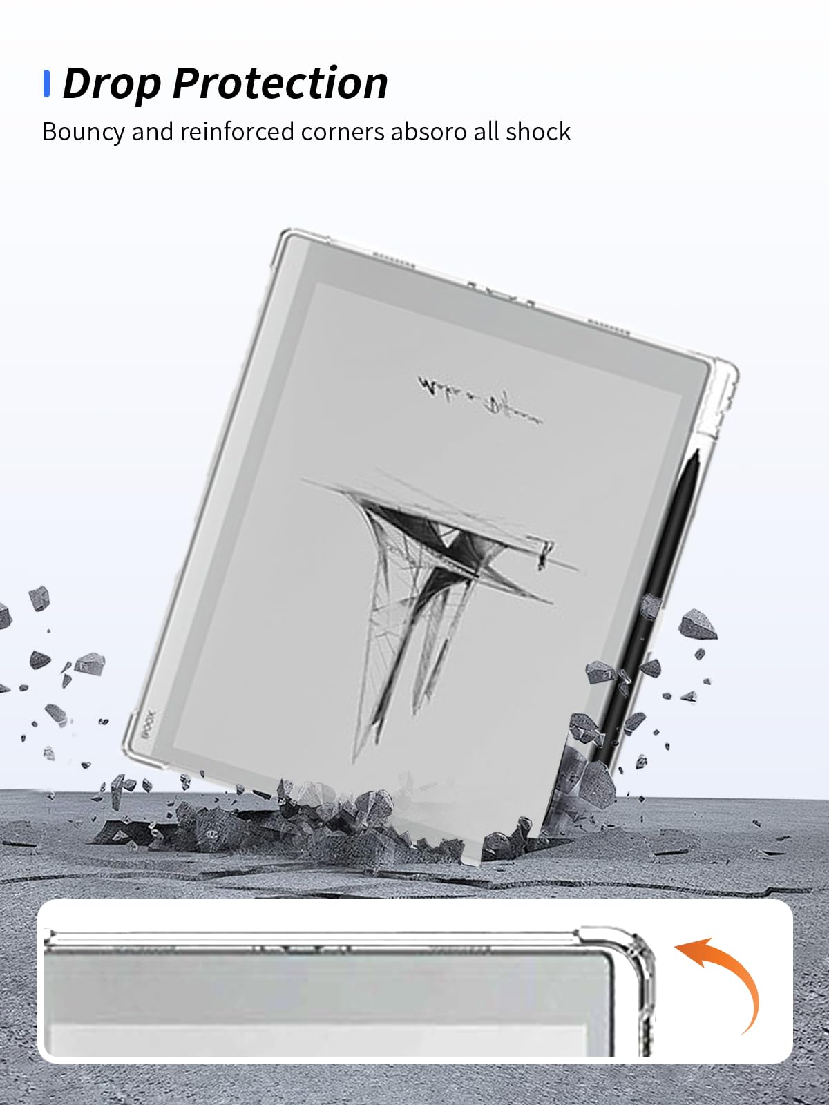 Amazon.com: Clear Case for Onyx Boox Go 10.3 Paper Tablet,Thin Amazon.com: Clear Case for Onyx Boox Go 10.3 Paper Tablet,Thin