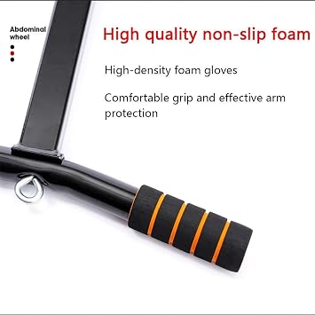 Single Parallel Bars Pull-Up Device Home Indoor Fitness Equipment Wall Side-Mounted Beam Single Parallel Bars Perforated Family Hanger Joist Mounting Rods, 94*36*5cm, Black