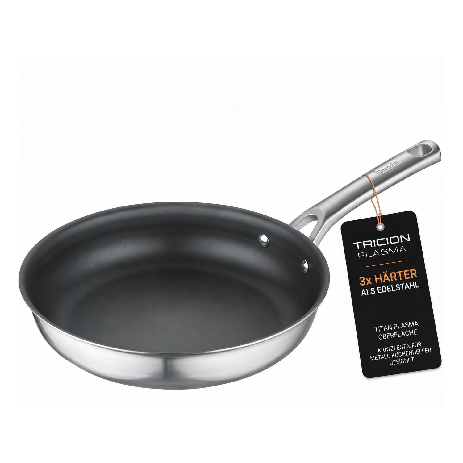 Berndes Tricion Plasma Pfanne (20 cm) - Titan Plasma Oberfläche