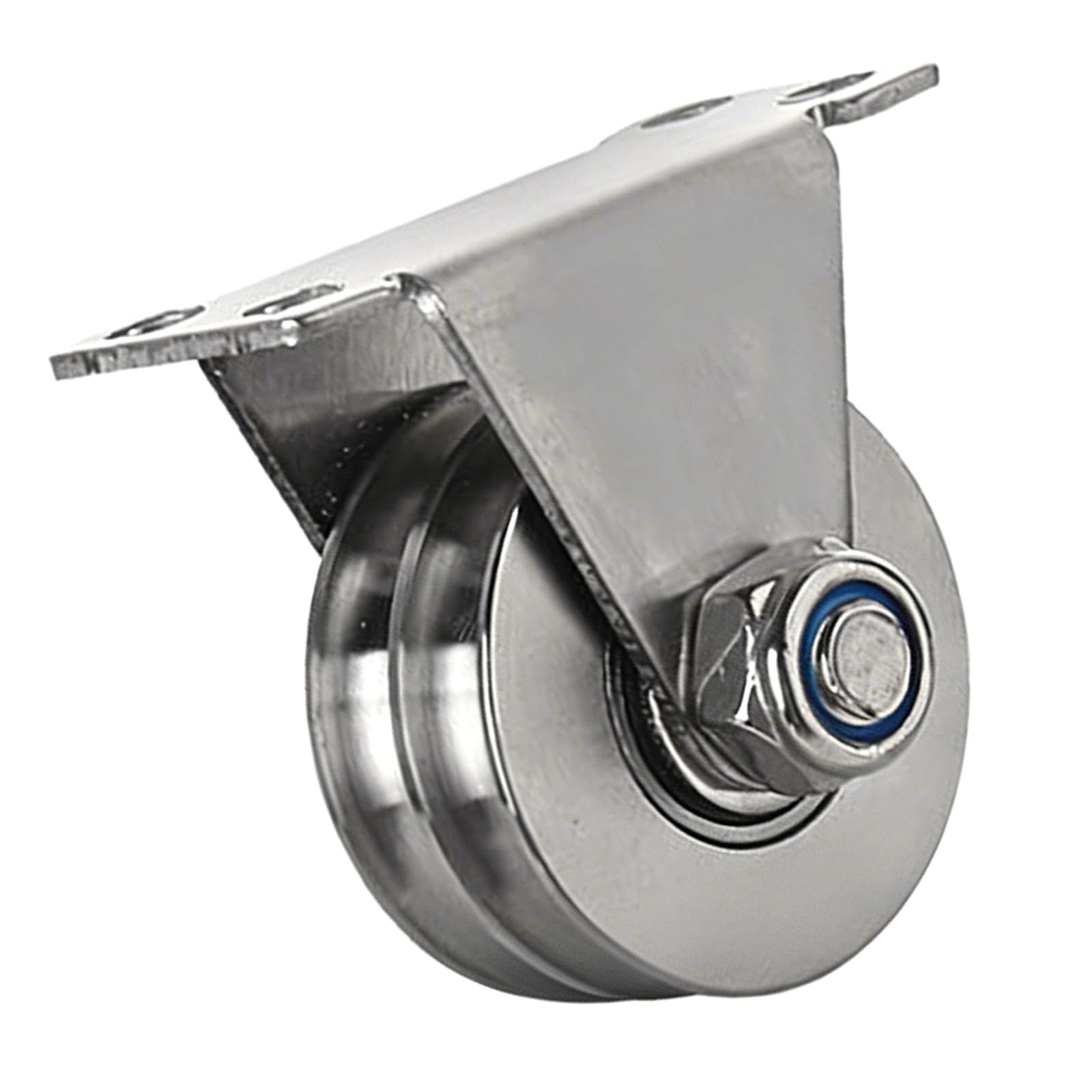 Errory Tripod Pulley Grooves Cable Fixed Wheel Pulley Stainless Steel For Construction Systems Low Friction Bearing Grooves Wheel Block Block