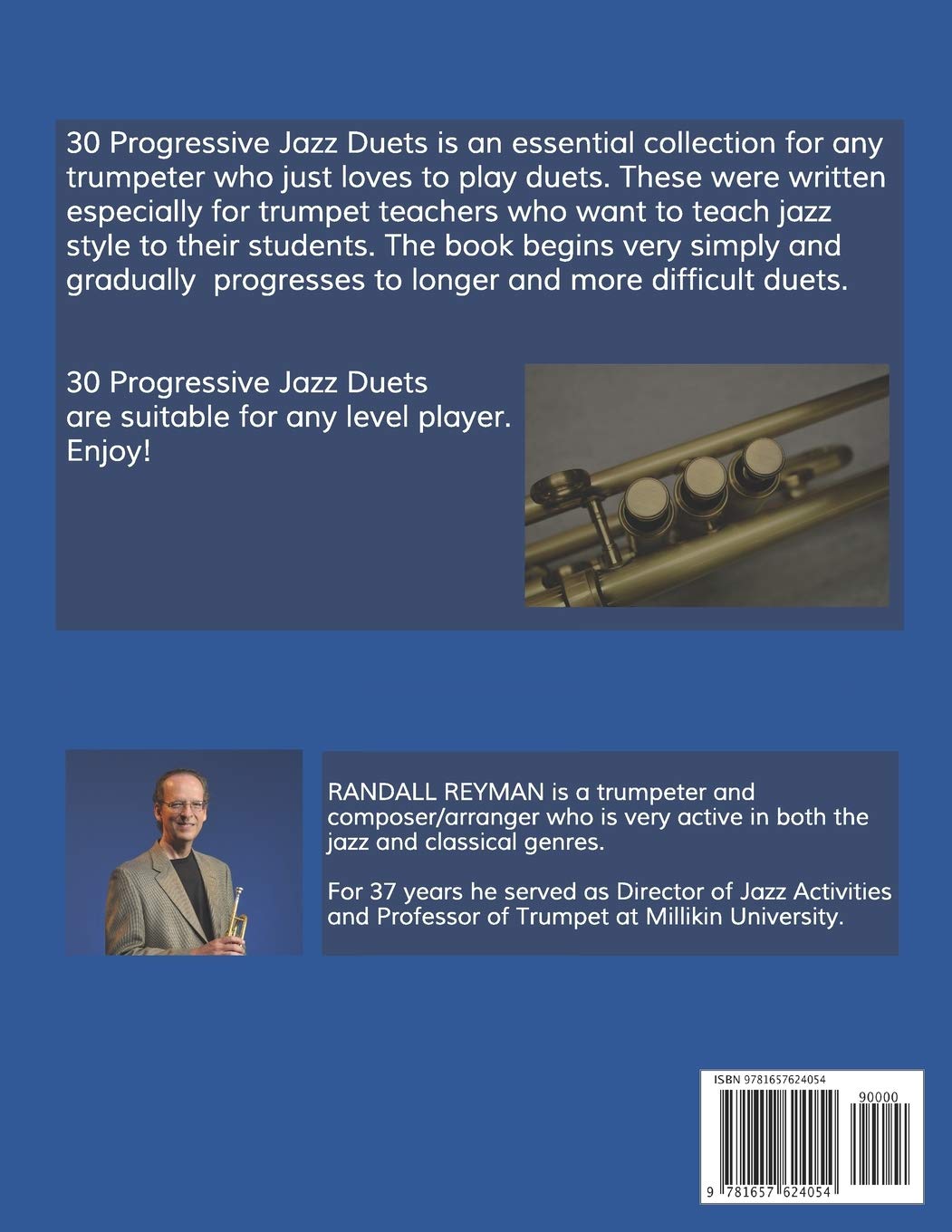 30 PROGRESSIVE JAZZ DUETS FOR TRUMPET