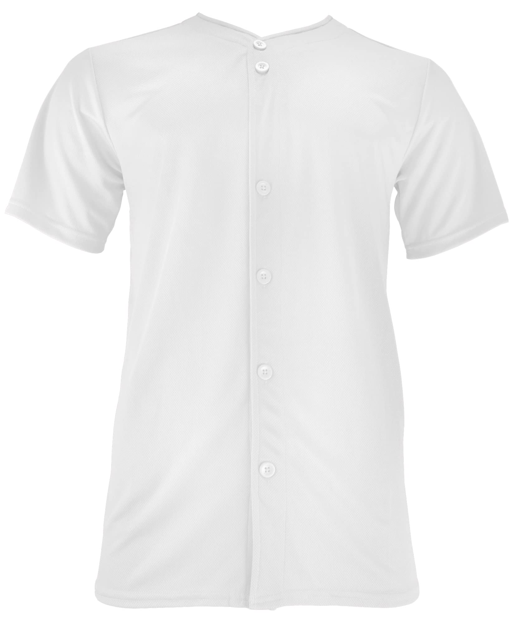 Epic Men's Full Button Wicking Baseball Or Softball Jersey