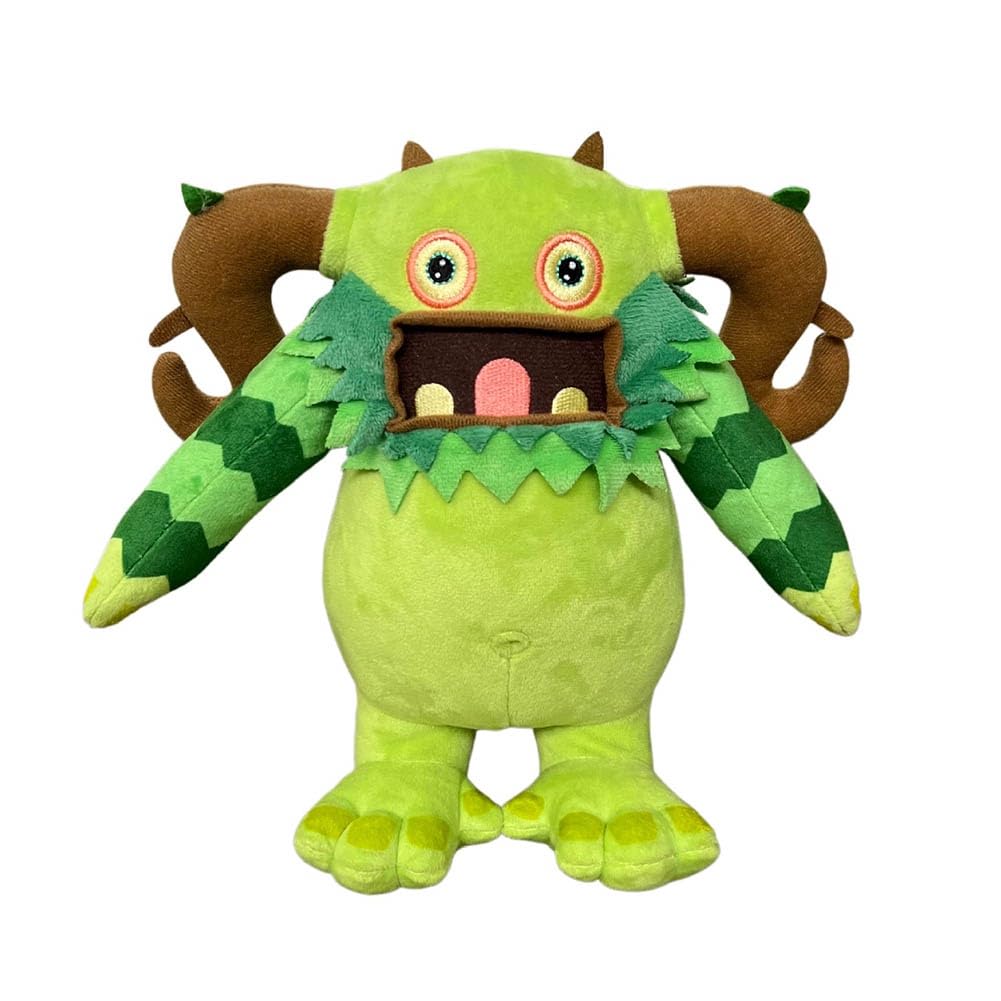 Jiumaocleu Entbrat Plush Green Dolls Cartoon Pillow for Game Fans 23cm