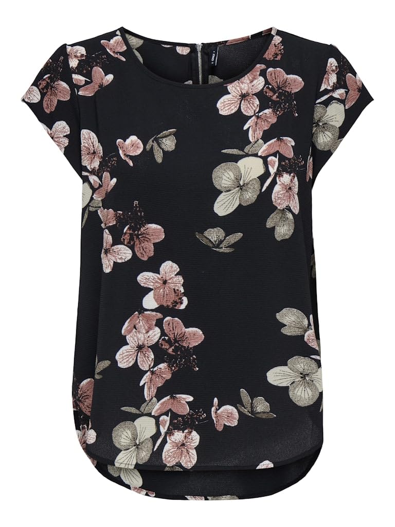 Only Only Damen Onlvic S/S Solid T-Shirt Donna (Pacco da 2)