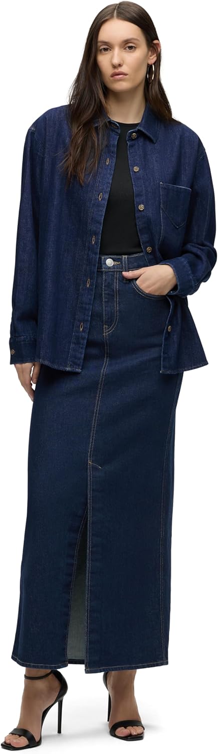 HUDSON Womens Oversized Shirt - Image 4