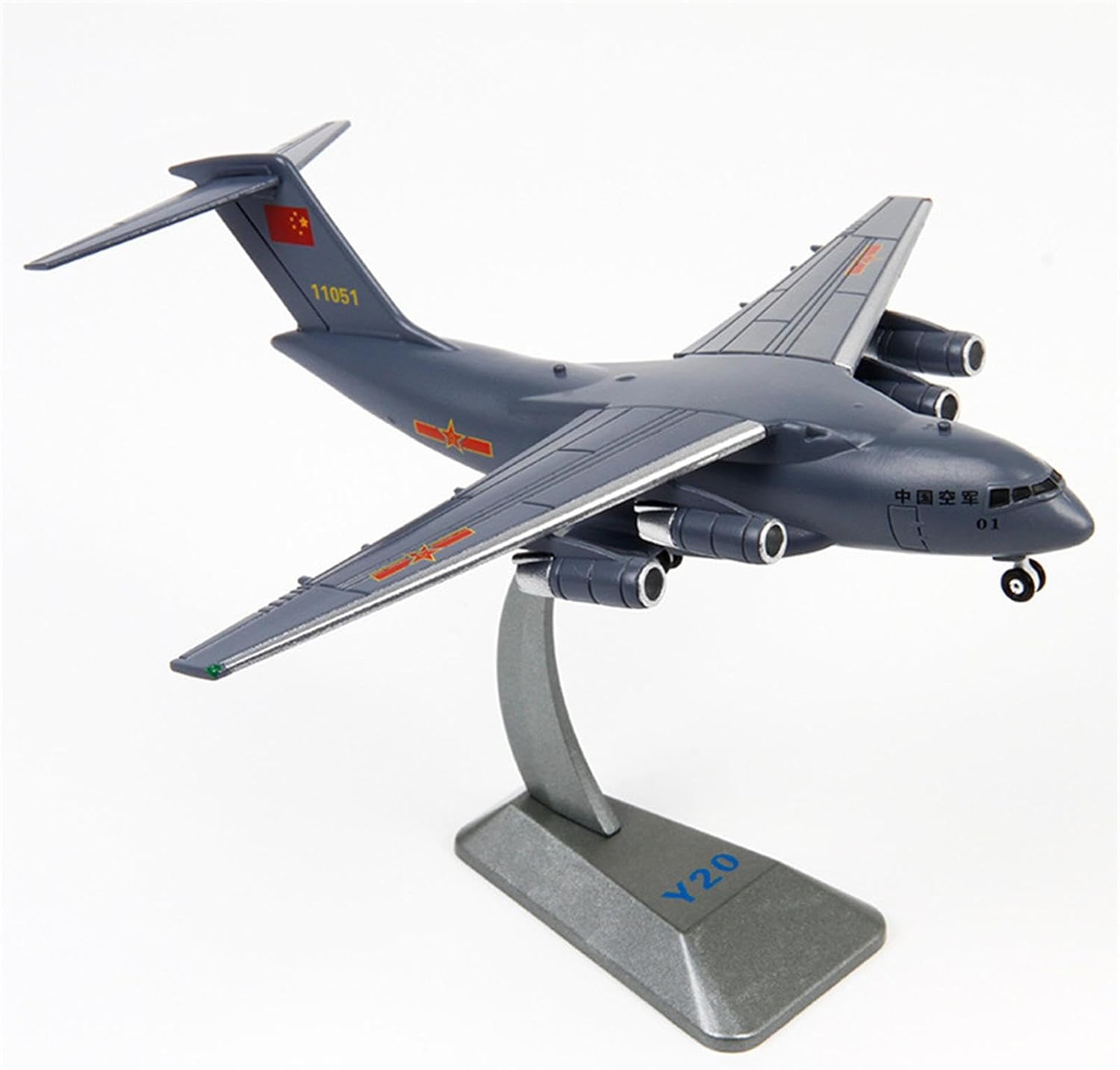 1/260 Scale Alloy Y-20 Transport Airplane Military Model Simulation Military Aircraft Model for Collection Gift