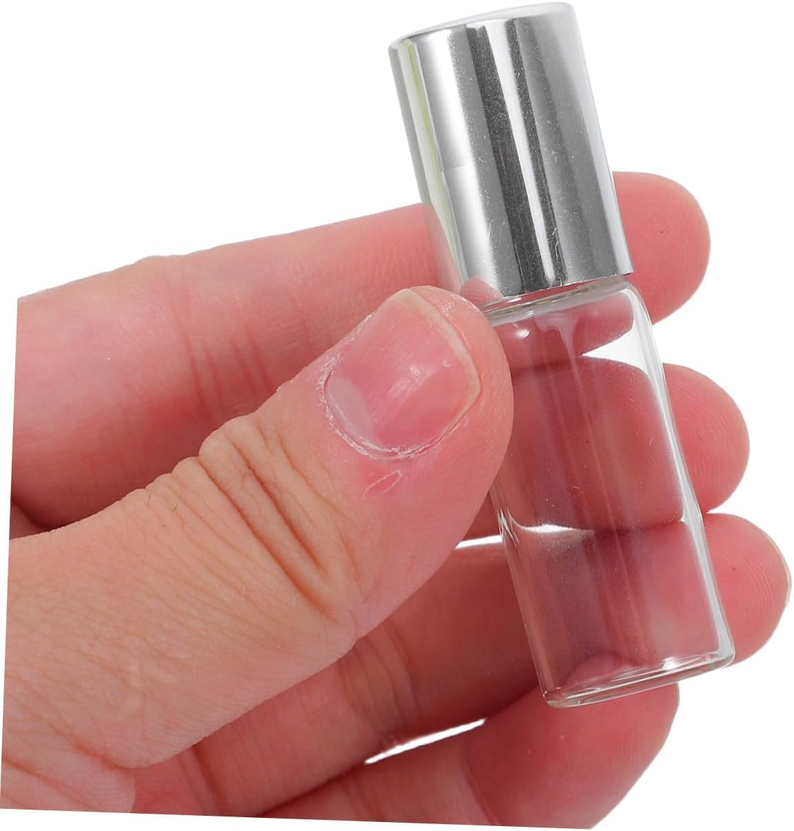 10pcs Glass Roller Bottles for Essential Oils Aromatherapy and Cosmetics Leakproof Refillable Travel Containers with Smooth Precision Roller Balls for ApplicationNO.4660