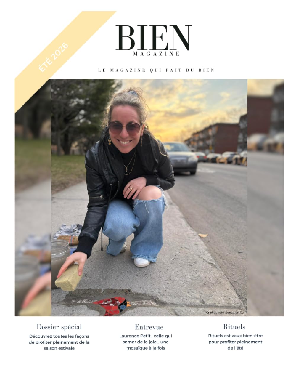 Bien magazine Été test papier