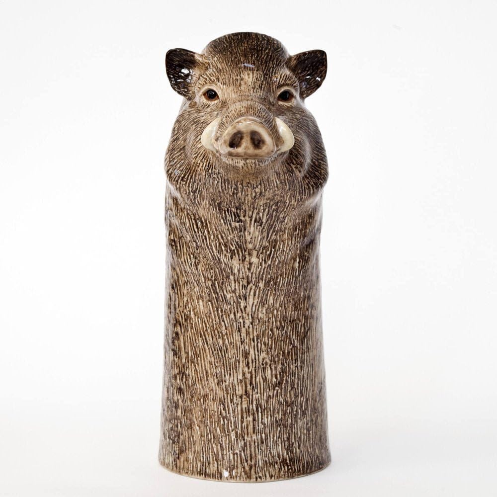 Quail Ceramics - Wild Boar Flower Vase - Large