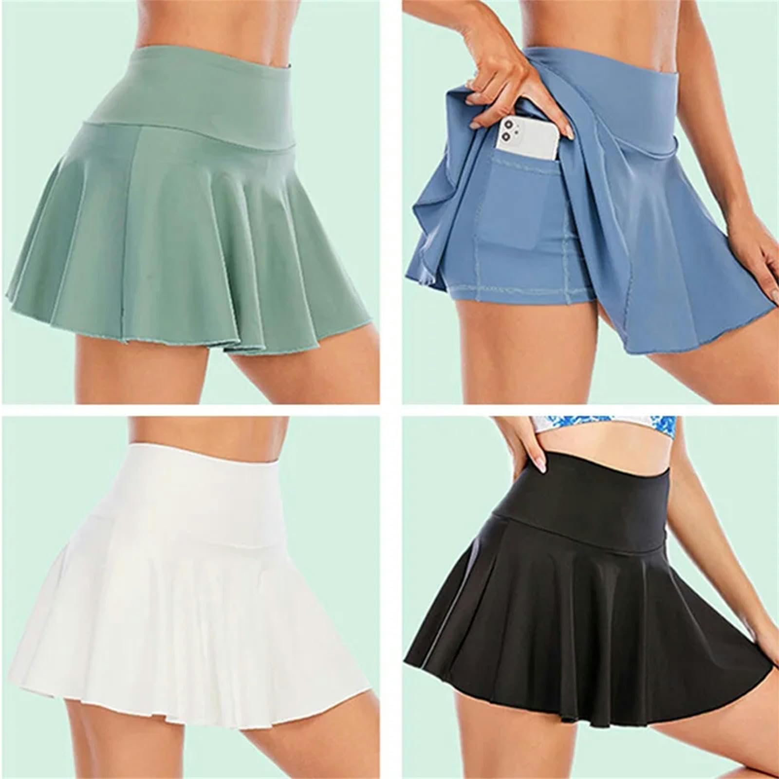 Jupe de Tennis Jupe De Tennis Shorts De Taille Haute