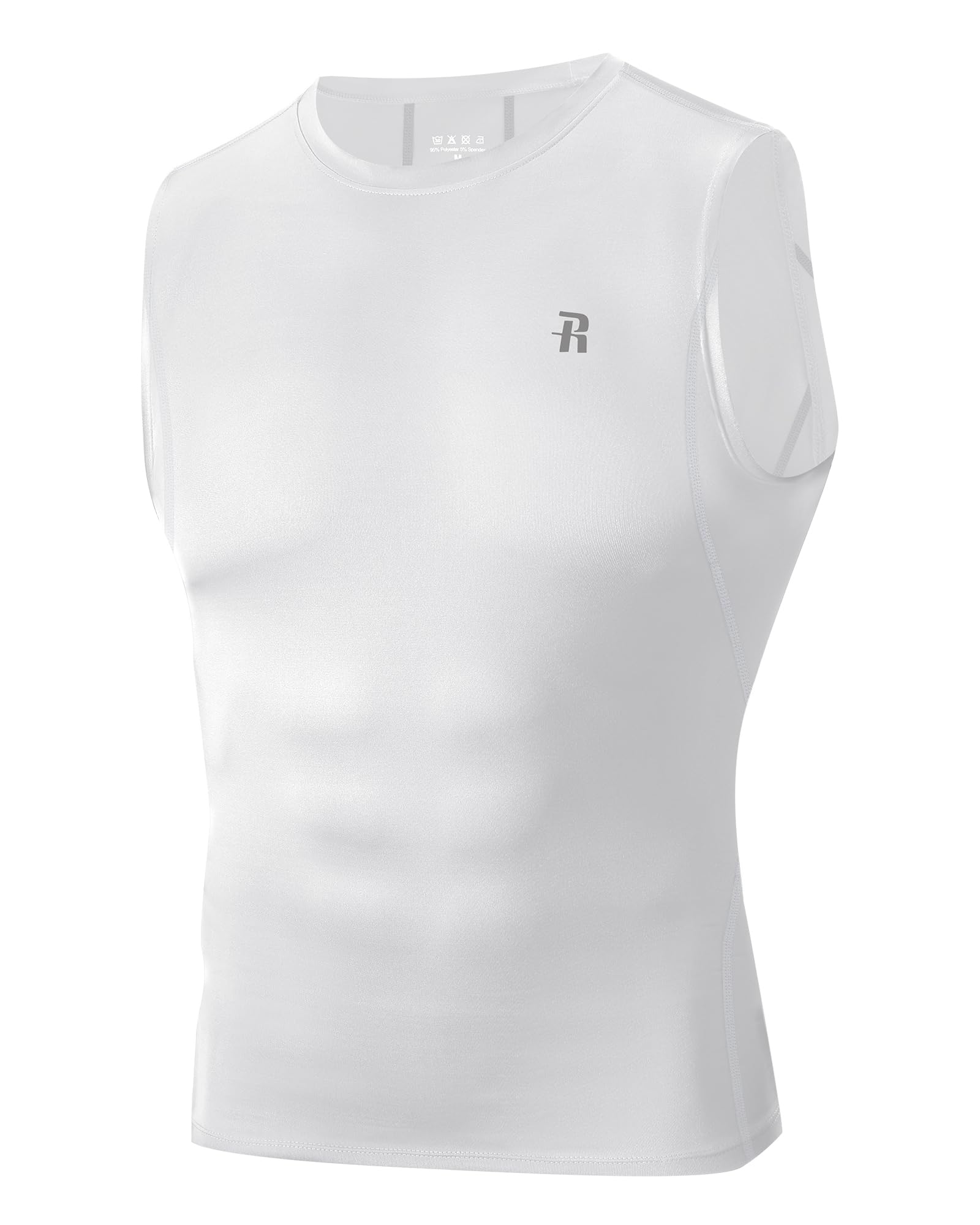 Runhit Herren Kompressionsshirt Tank Top Ärmellos, 1/3 Pack Funktionsshirt Atmungsaktiv Schnell Trocknend, Laufshirt & Muskelshirt für Fitness Gym Training, Sport Unterhemd