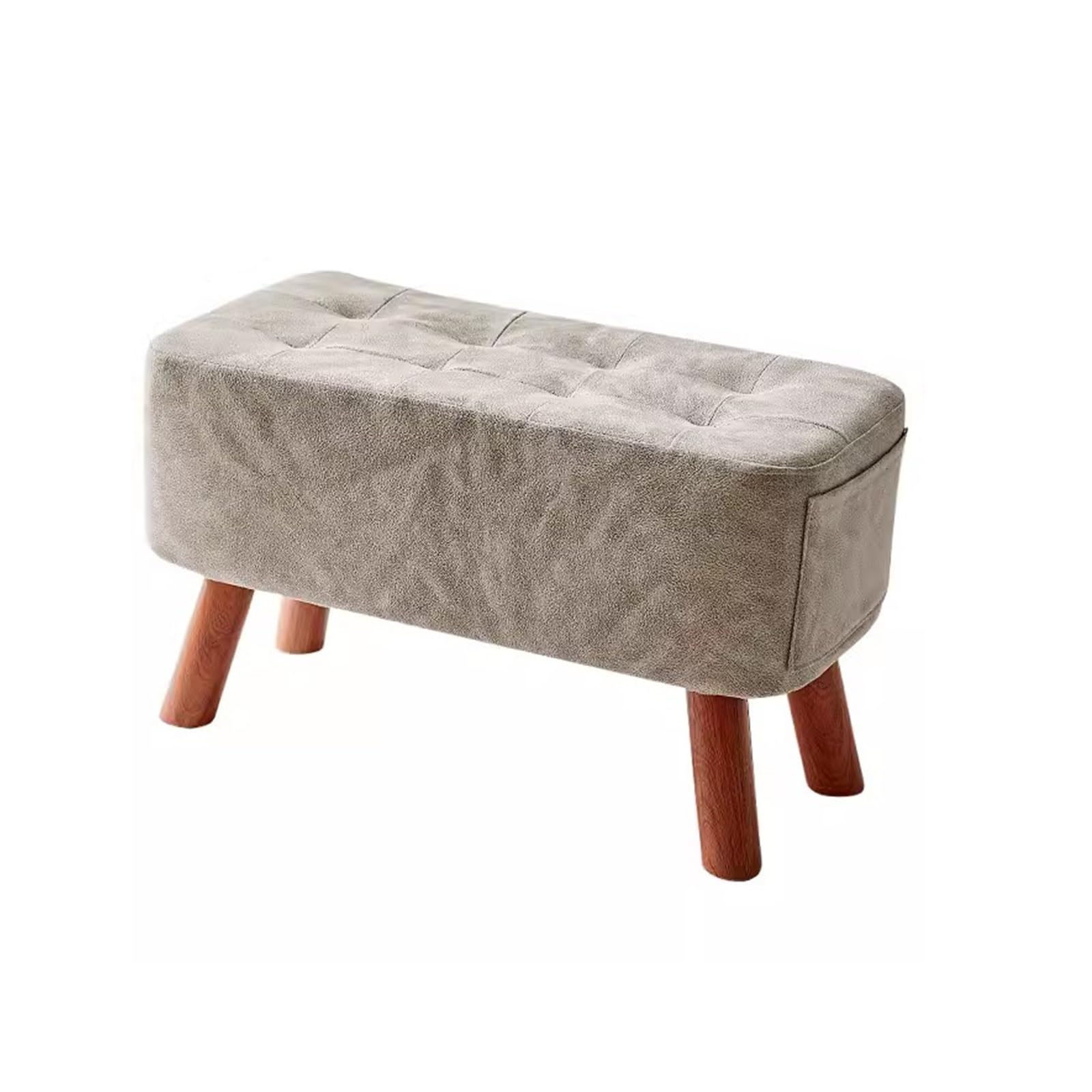 Tabouret ottoman rectangulaire pour chambre et siège à langer
