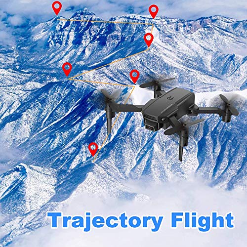 GAOFQ Faltbare Mini Drohne mit 4K HD Kamera für Kinder Erwachsene WiFi FPV RC Quadcopter mit Flugbahn, 3D Flips… – Bild 5