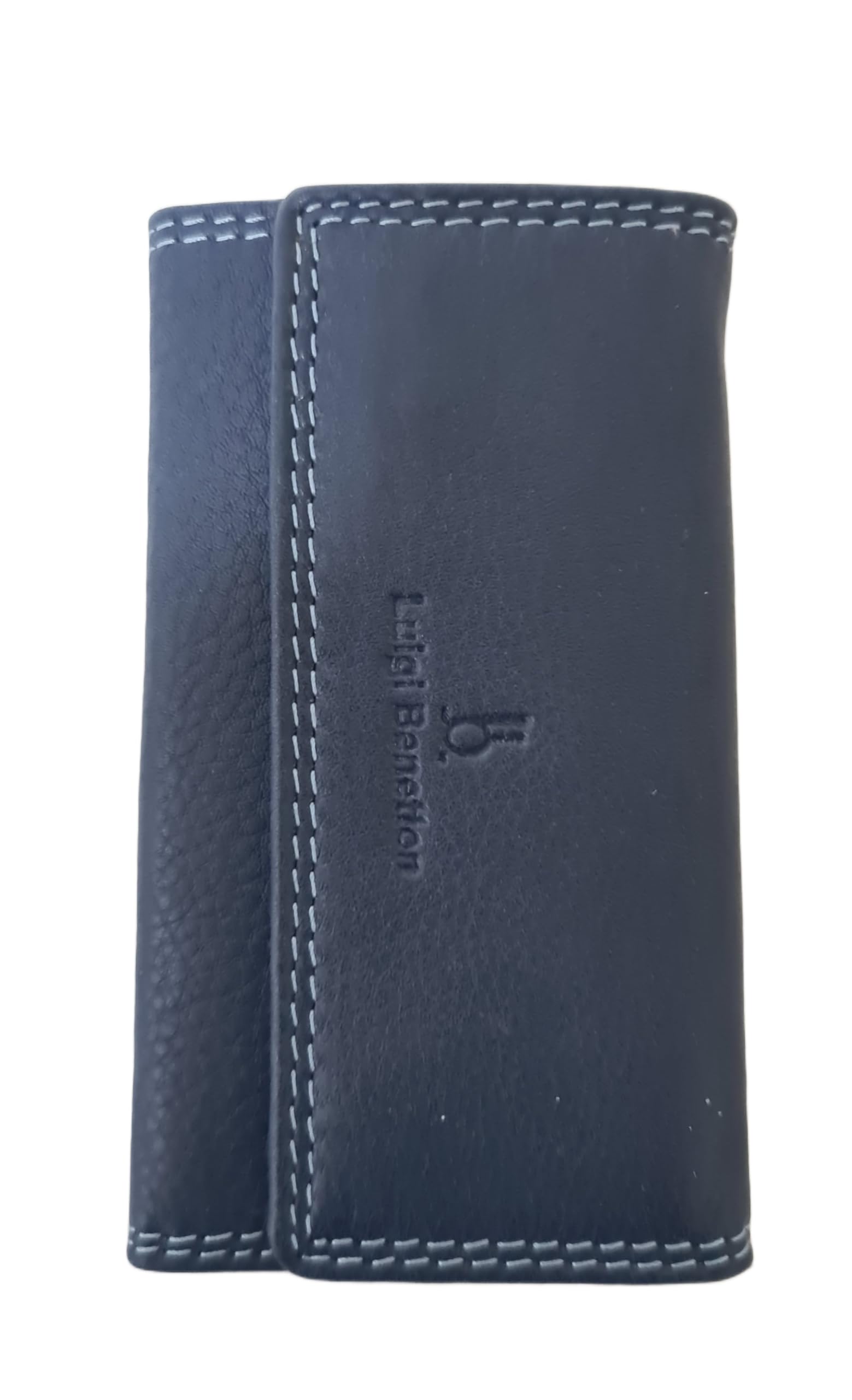 Luigi Benetton Portachiavi Vera Pelle Uomo Donna Chiavi Lunghe 8 Ganci Dimensione 13x6x2 Art. 3004/3104