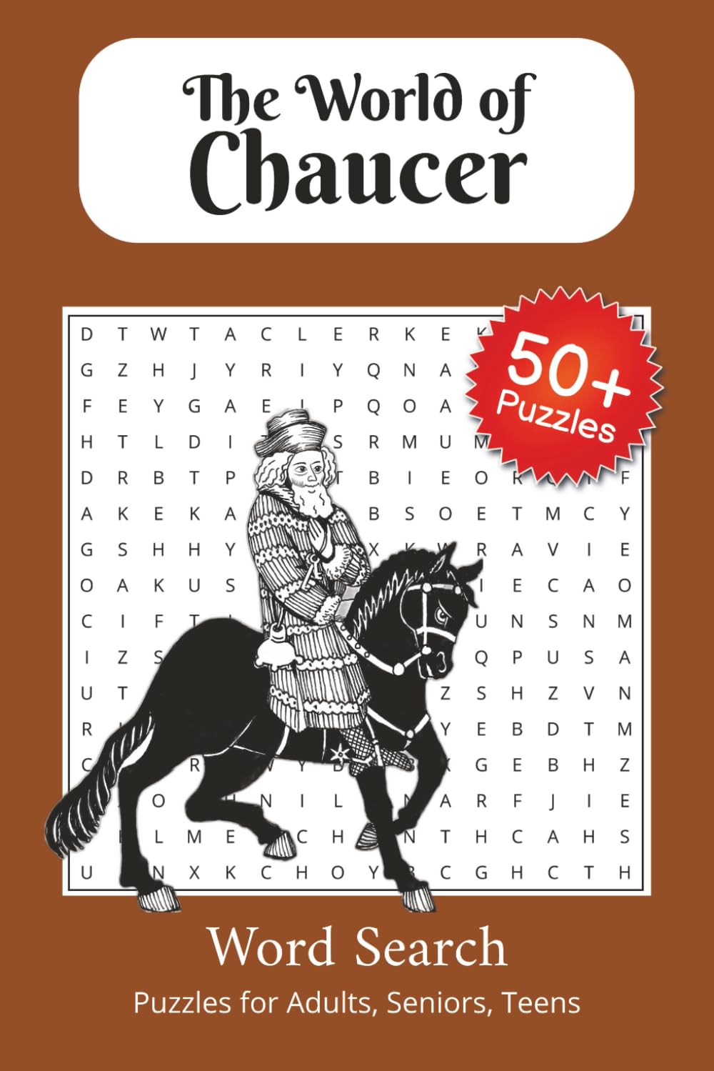 The World of Chaucer Word Search Puzzle Book: Word Search Puzzles for Adults, Teens, and Seniors