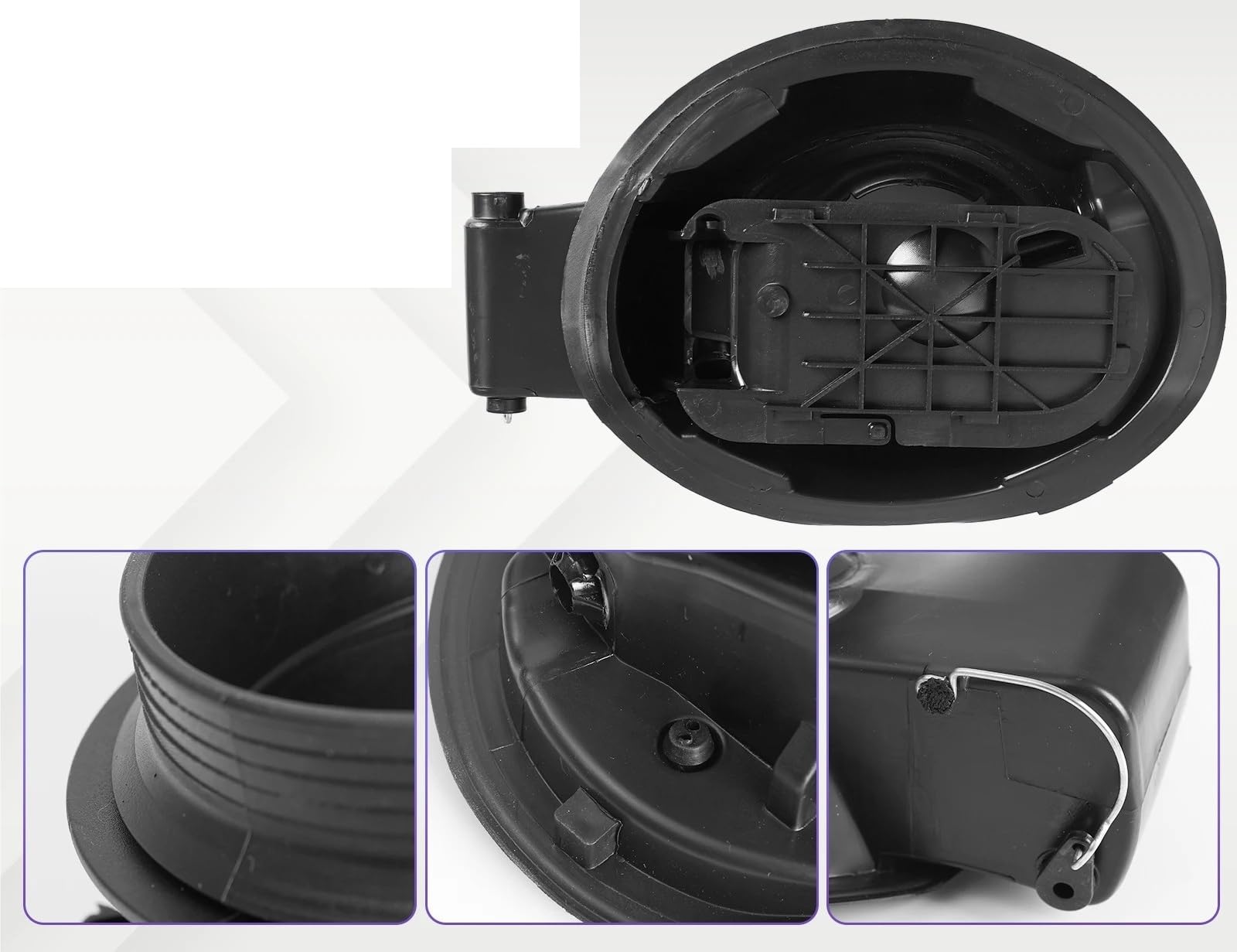 Tapa Bisagra Puerta Depósito Combustible Para Serie 1 E81 E87 Hatchback 3 5 Puertas 2004-2012 51177069449 GFVFGNLNNA