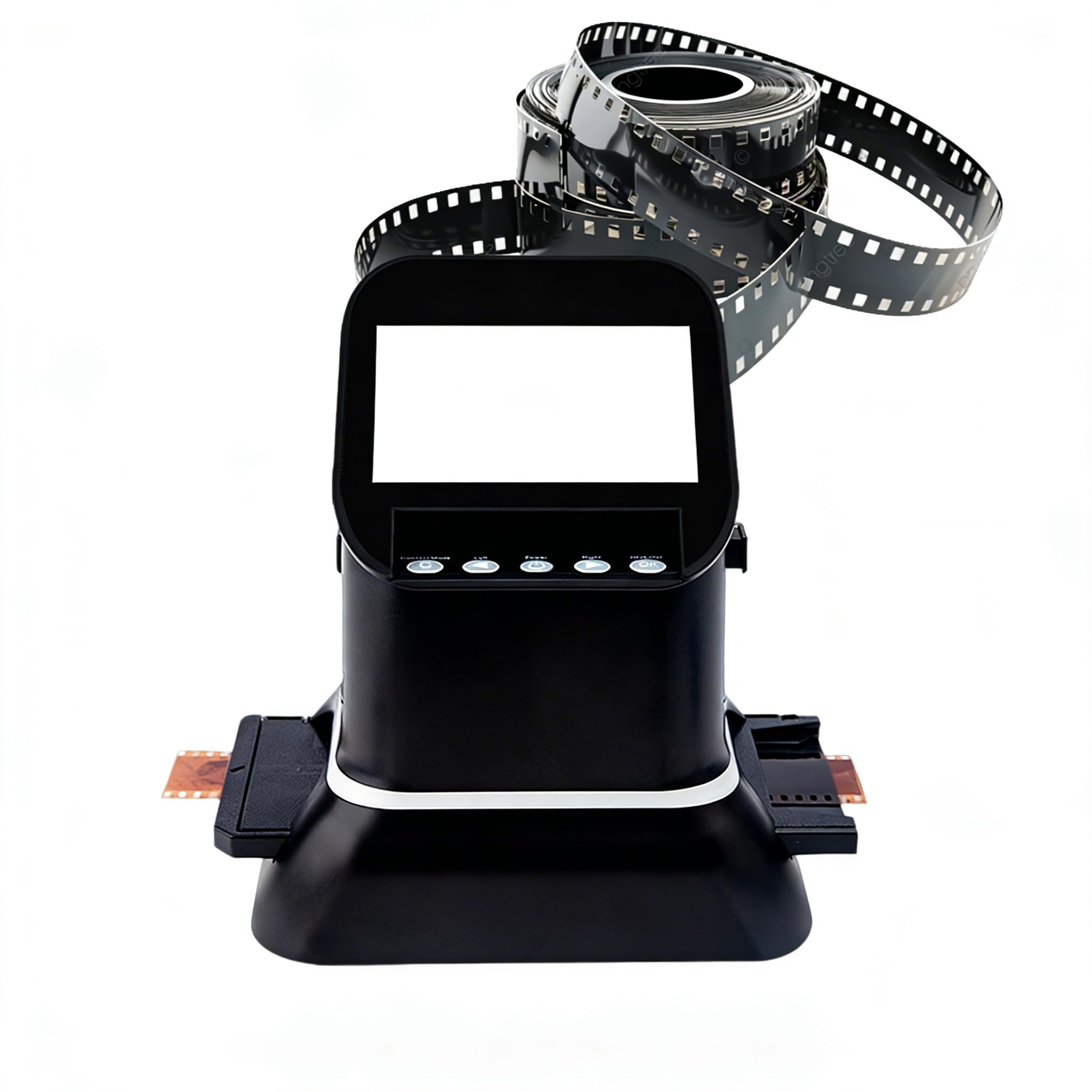 Scanner Multifunzione per Pellicole,Convertitore per Diapositive 22 MP,Alta Risoluzione 120,LCD 4,3",Supporto Negativi E Positive,Doppia Alimentazione USB