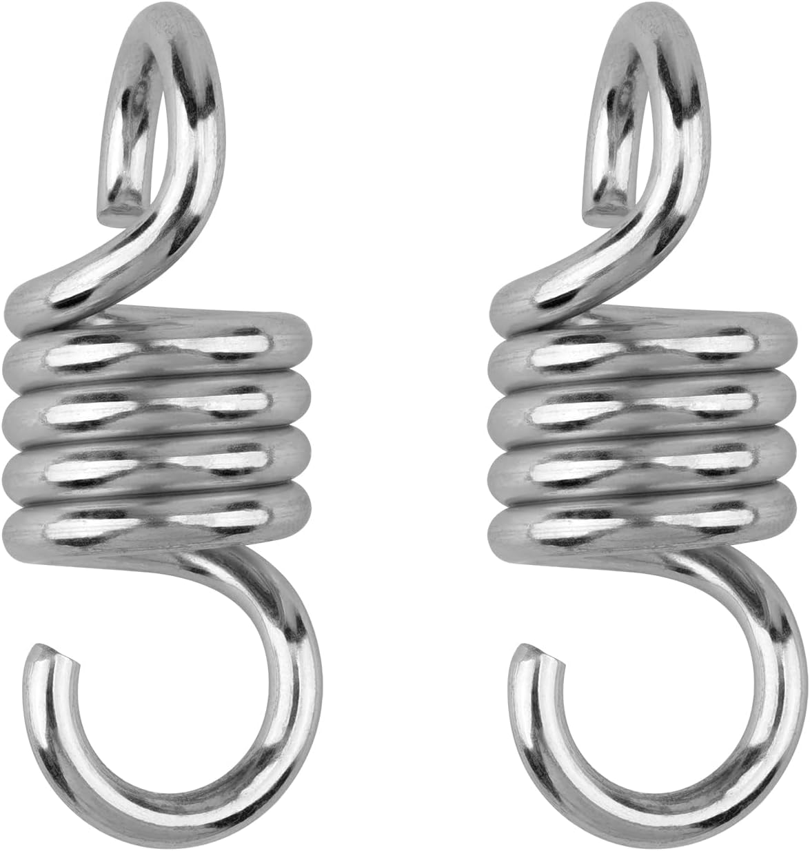 PUCSIQ 2 Items Rigidity Spring Hanging Chair, 500 kg Load Capability, Swing Spring for Hanging Chair, Hammocks Spring, for Sandbag, Hanging Chair, Spring Backyard Hammocks