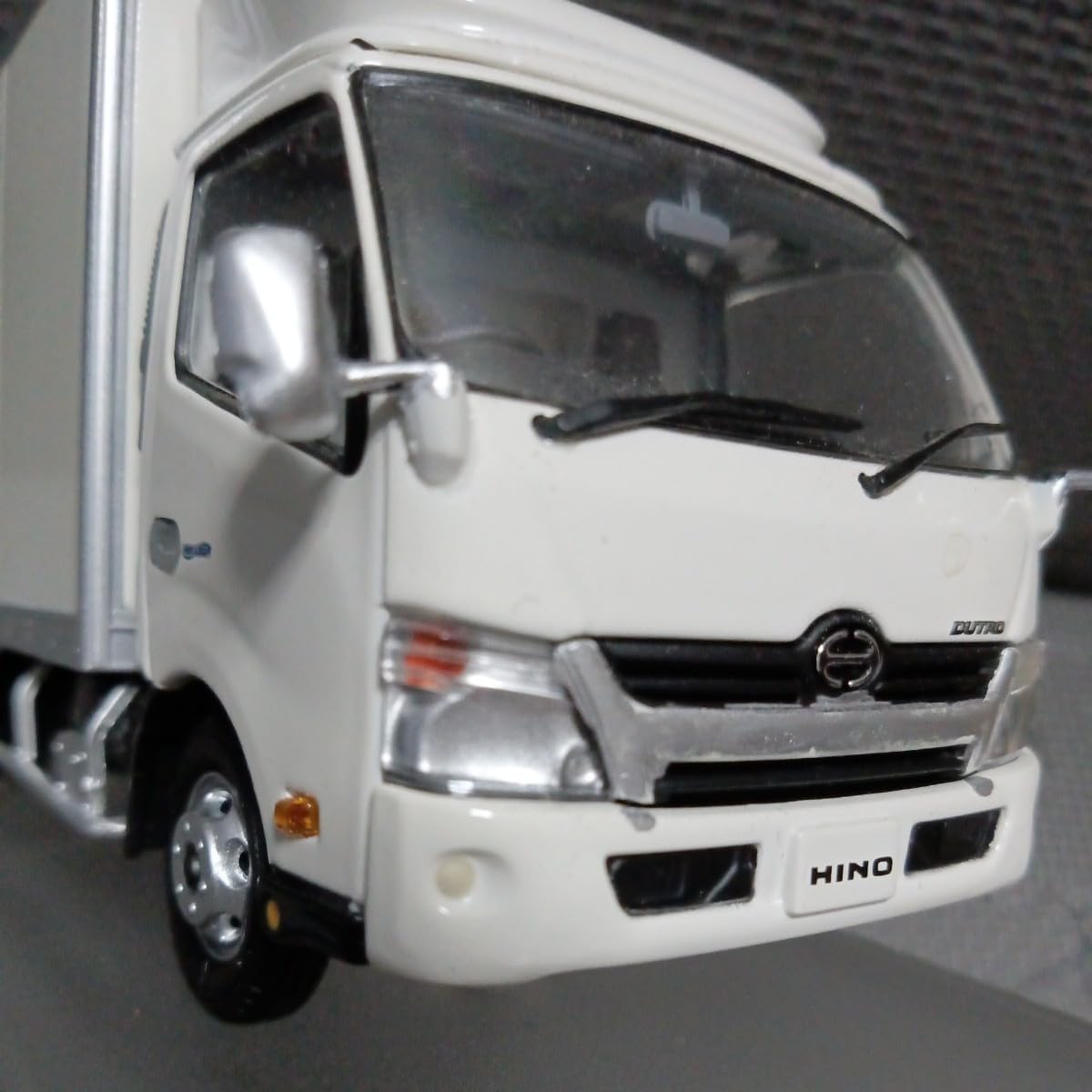 京商 1/43 日野 デュトロ 極東 フラトップ ゼロ II ホワイト 積載車