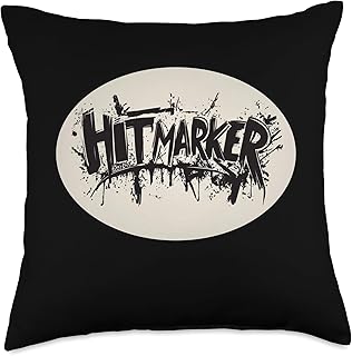 Pretty Hitmarker Outfit for Boys and Girls Throw Pillow