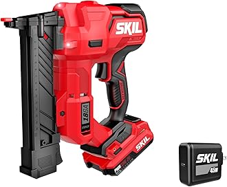 SKIL PWR CORE 20 Brushless 20V 18Ga 1/4 In. Narrow Crown Stapler Kit Including 2.0Ah USB-C Battery and 45W PD charger-SL1814B-10