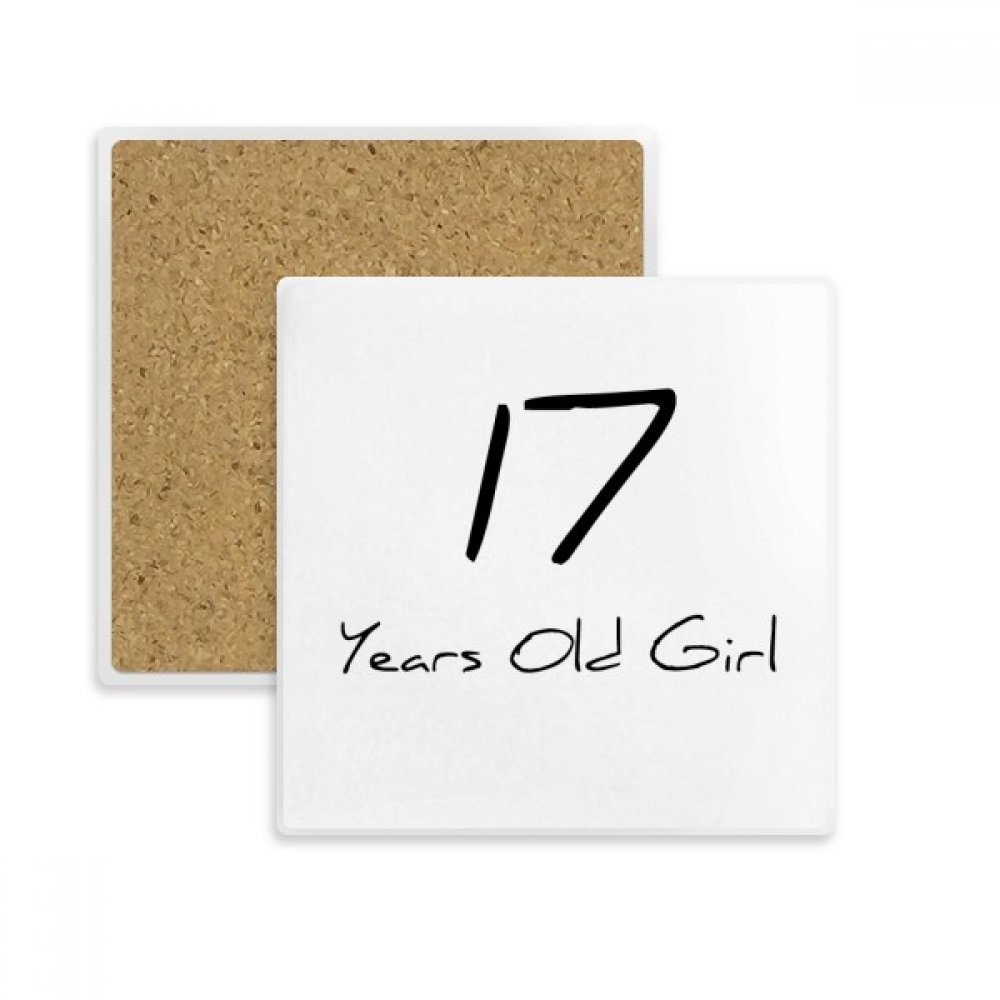 Coaster Tasse Pierre Absorbent pour Le Cadeau de Boissons Fille 17 Ans