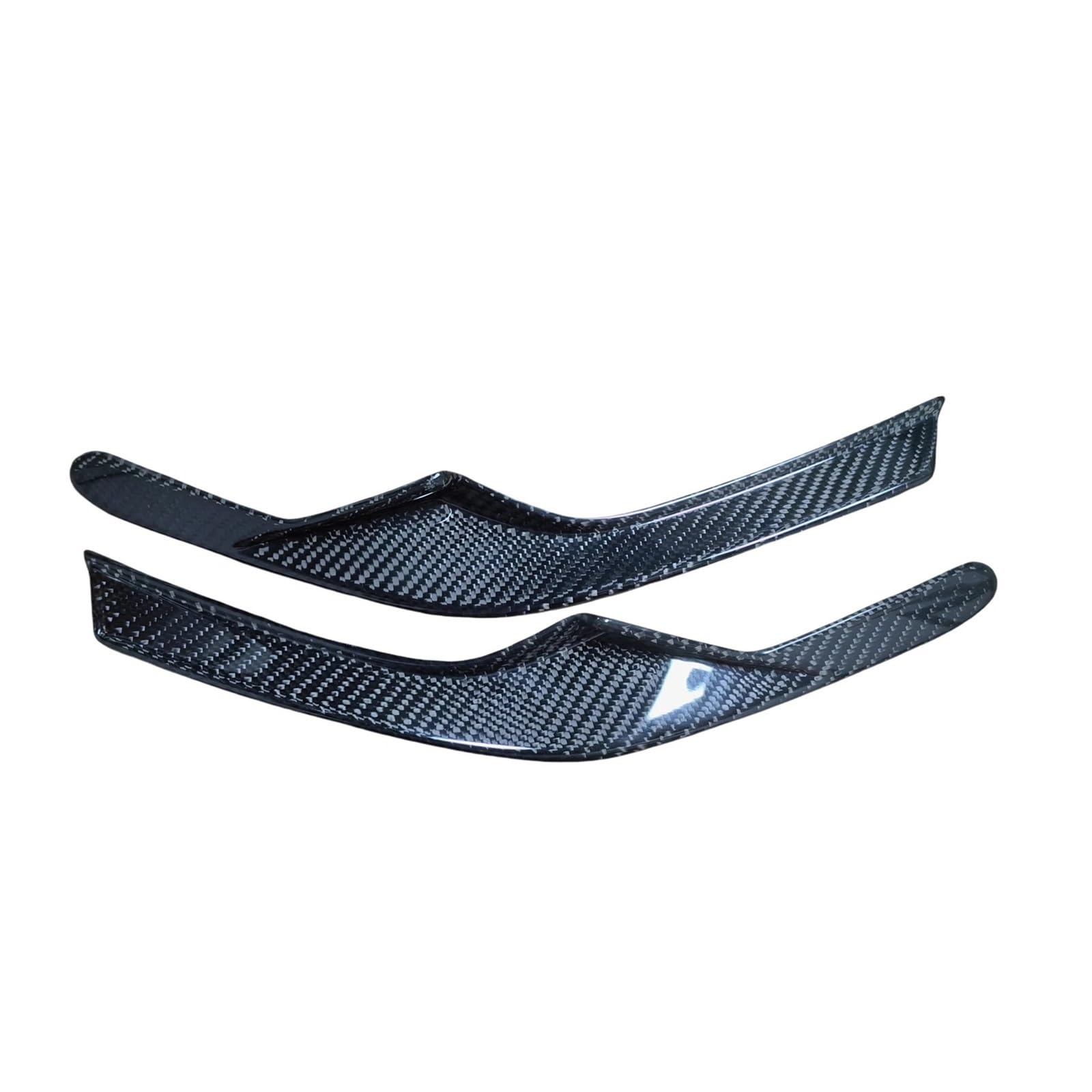 LUOWEINA Headlight Eyebrow Sticker Fit For CR-V CRV 2023-2024 Real Carbon Fiber Headlamp Eyelid Front Head Light Lamp Cover Brow car eyebrow decoration