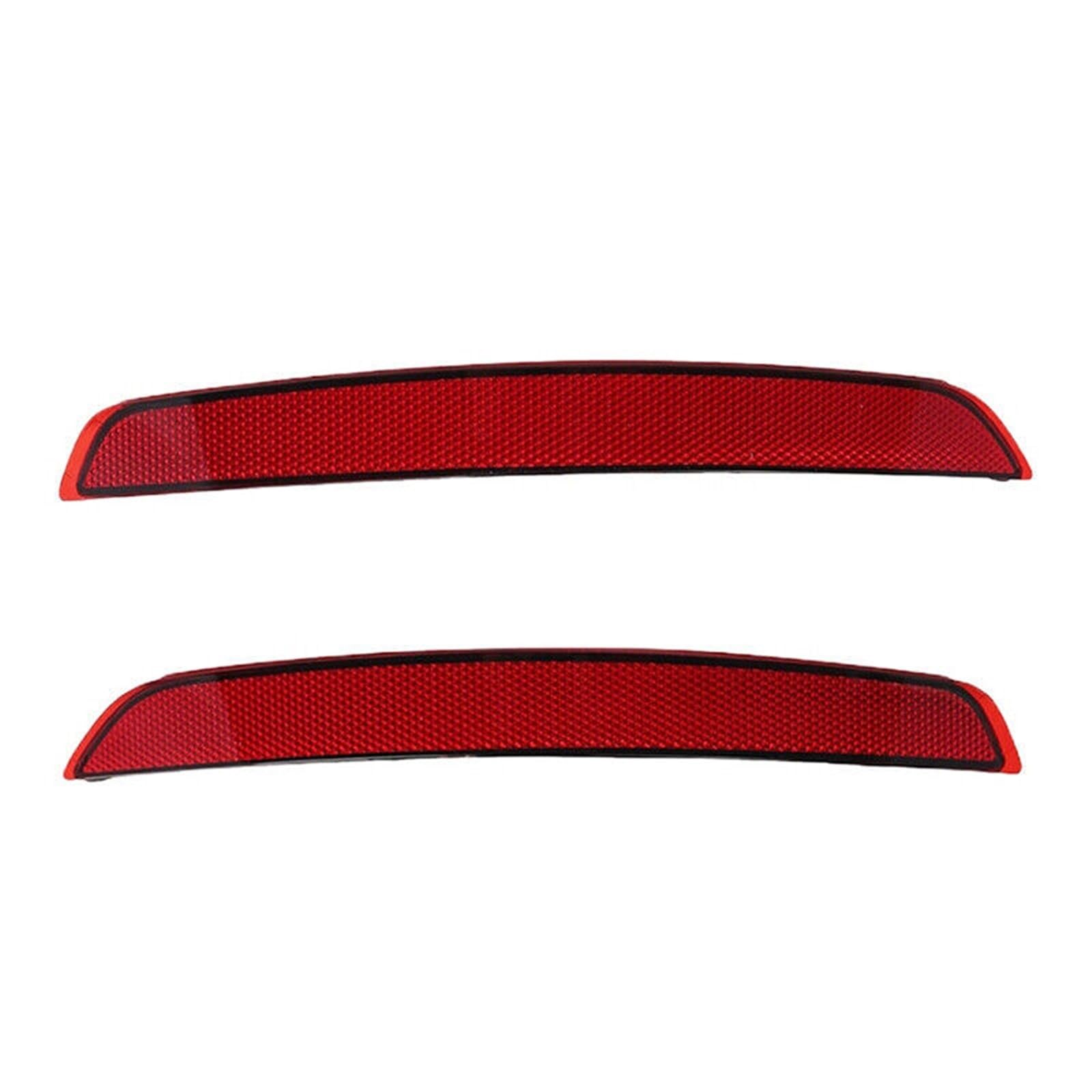 Compatible Con Para A3 Sedan Cabriolet 2013-2016 Reflector Parachoques Trasero Coche Barras Luz Trasera Advertencia Estacionamiento Freno 8VD945105 Kit Reflector Parachoques(Set)